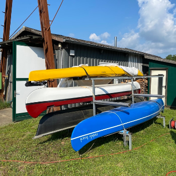 Bootshaus auf der Werft Allerm&ouml;he